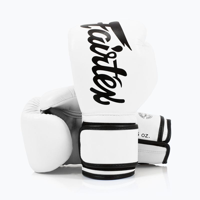 Guanti a piedi nudi in microfibra Fairtex, bianco 4