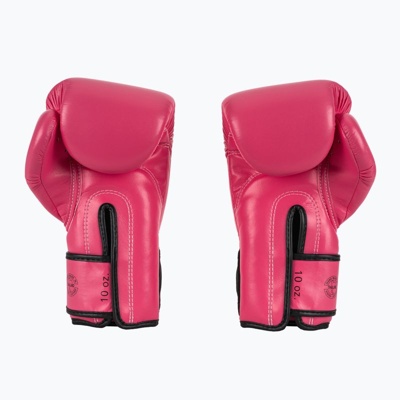 Guanti a piedi nudi Fairtex Microfiber rosa/nero 3