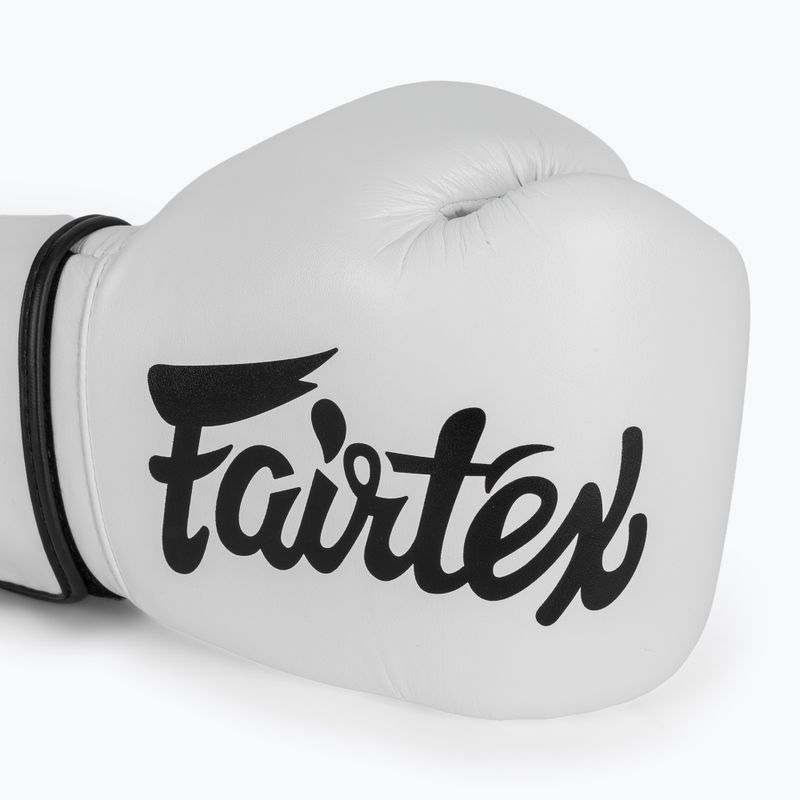 Guanti a piedi nudi in microfibra Fairtex, bianco 5