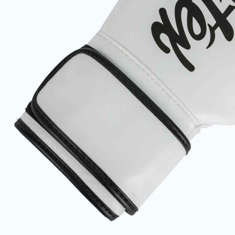 Guanti a piedi nudi in microfibra Fairtex, bianco 6
