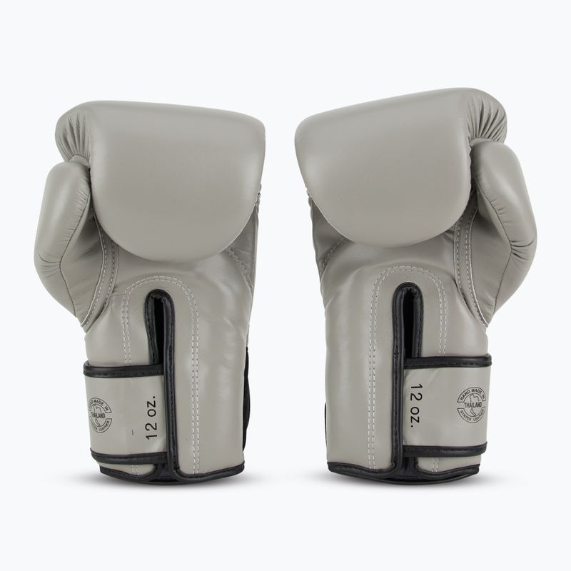 Guanti a dita nude grigi in microfibra Fairtex 3