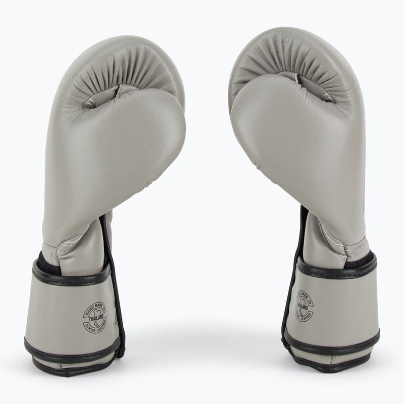 Guanti a dita nude grigi in microfibra Fairtex 4
