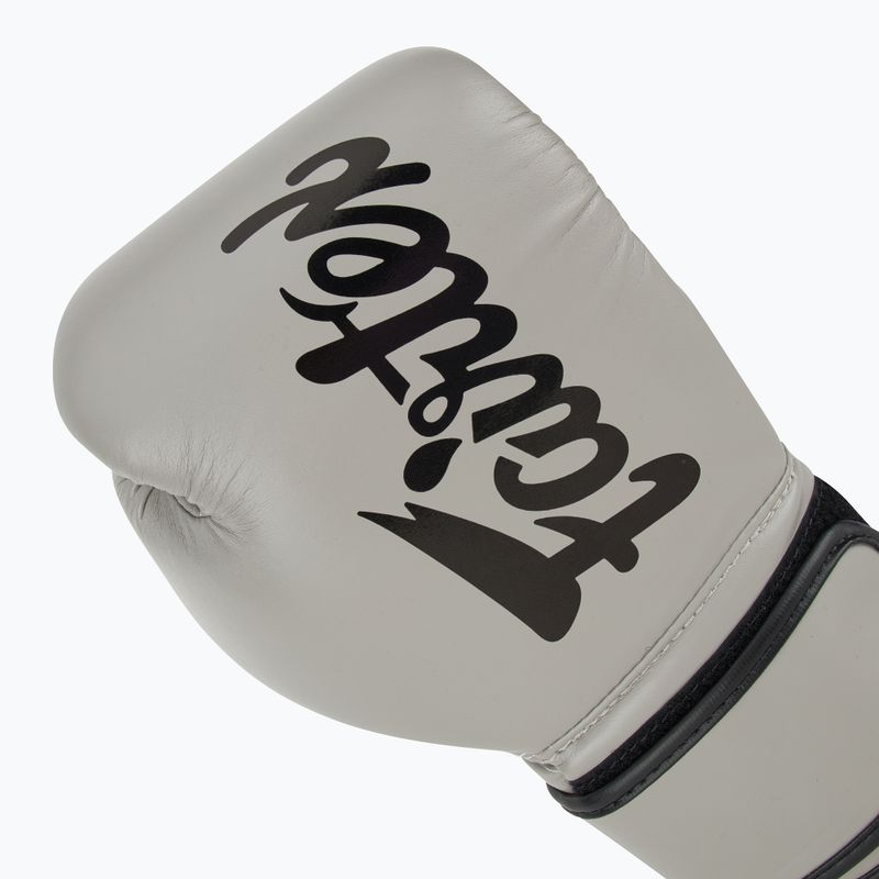 Guanti a dita nude grigi in microfibra Fairtex 5