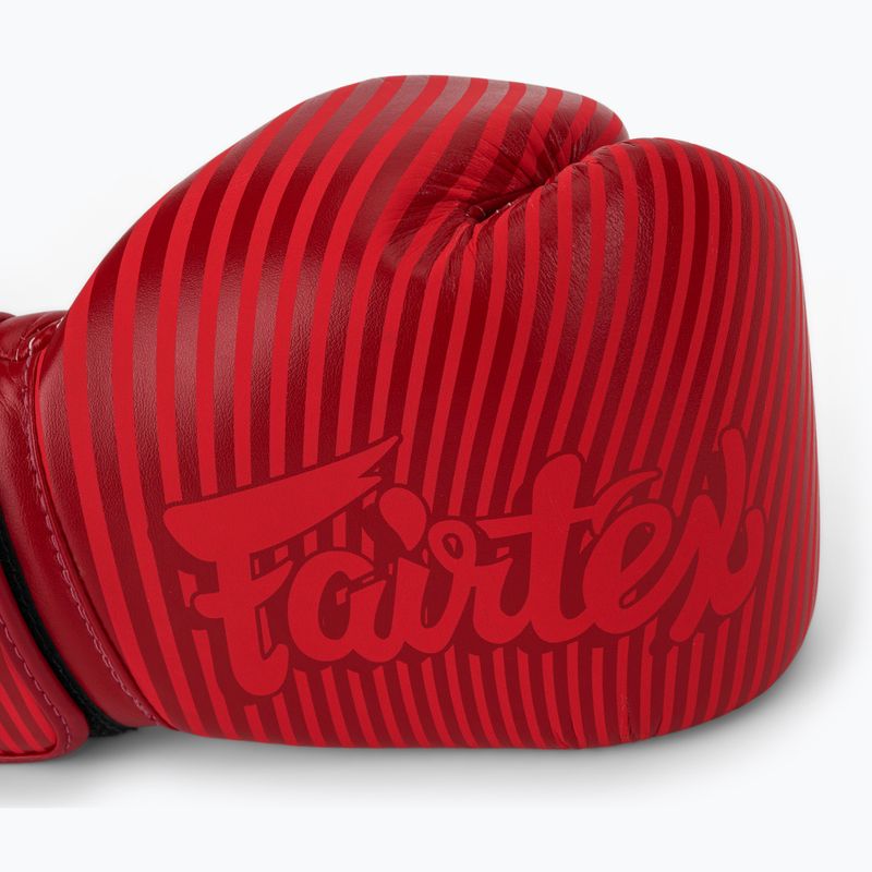 Guanti Fairtex Microfiber Art Collections Minimalism Art Red Bosc 5