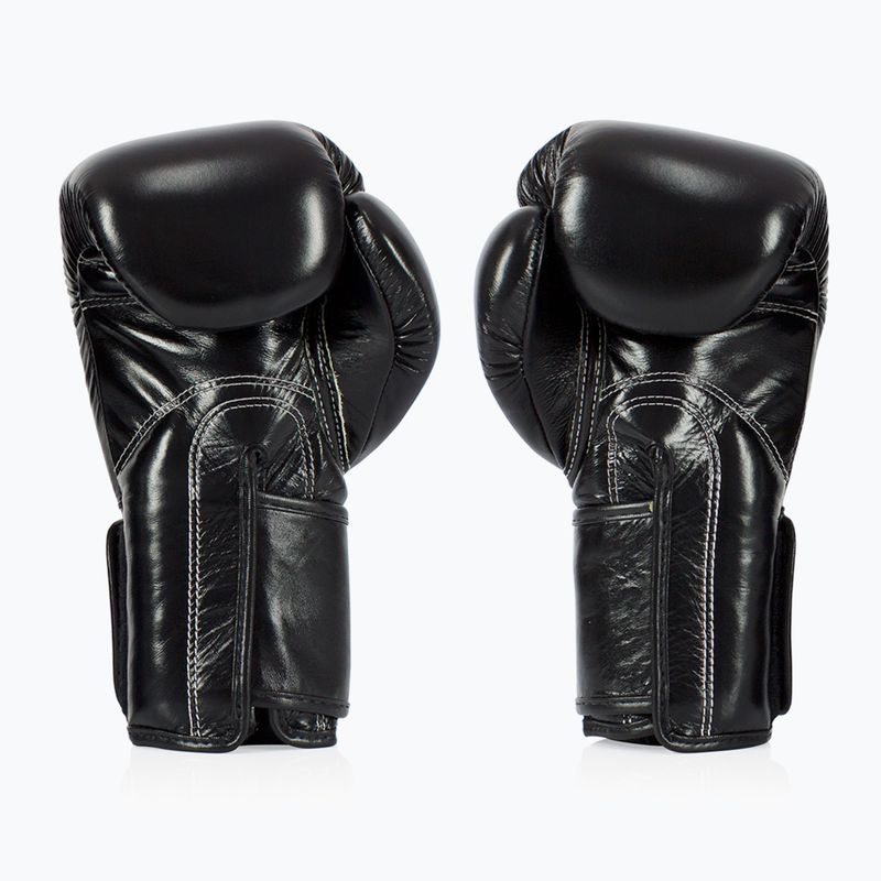 Guantoni da boxe Fairtex Super Sparring - Pollice bloccato nero 2