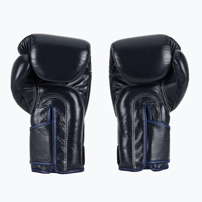 Guantoni da boxe Fairtex Stylish Angular Sparring - Pollice bloccato blu 3