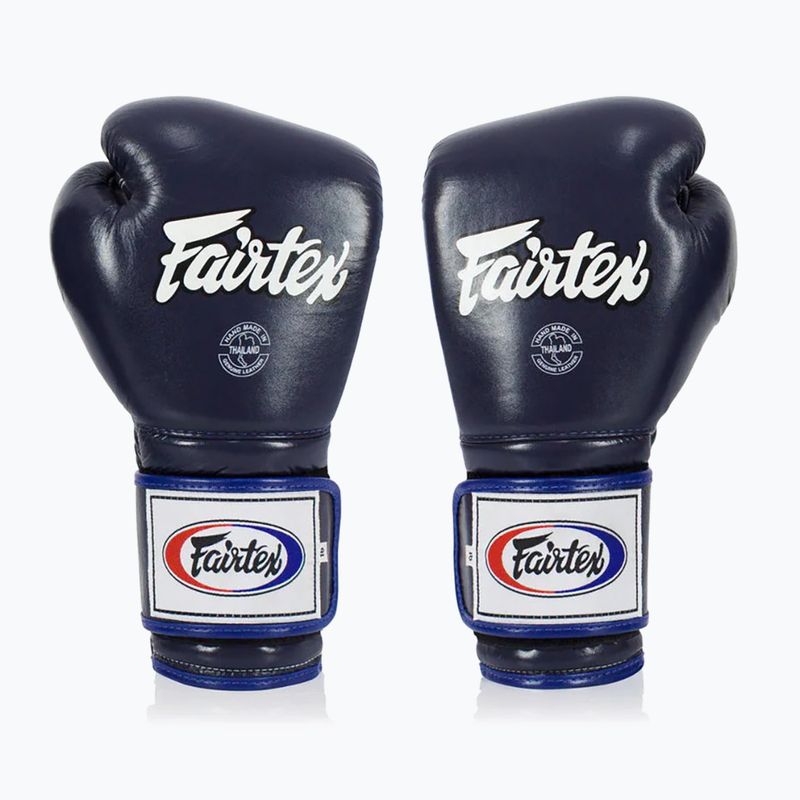 Guanti da boxe Fairtex Heavy Hitter's Mexican Style blu 7