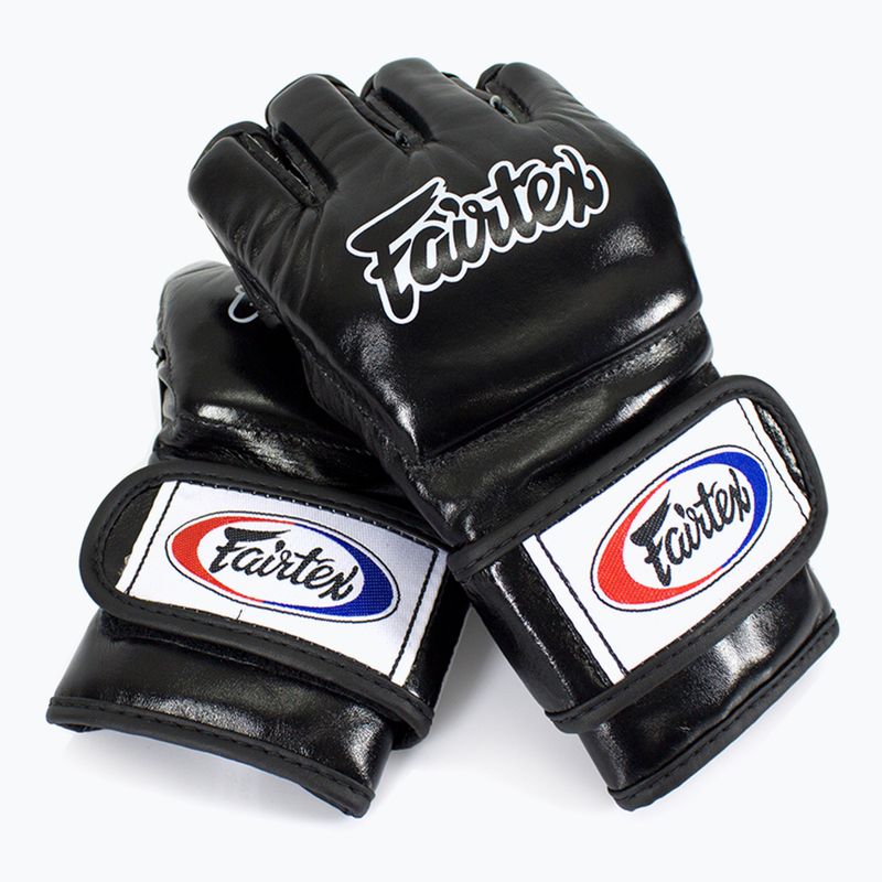 Guanti da MMA Fairtex "Open Thumb Loop" nero 2