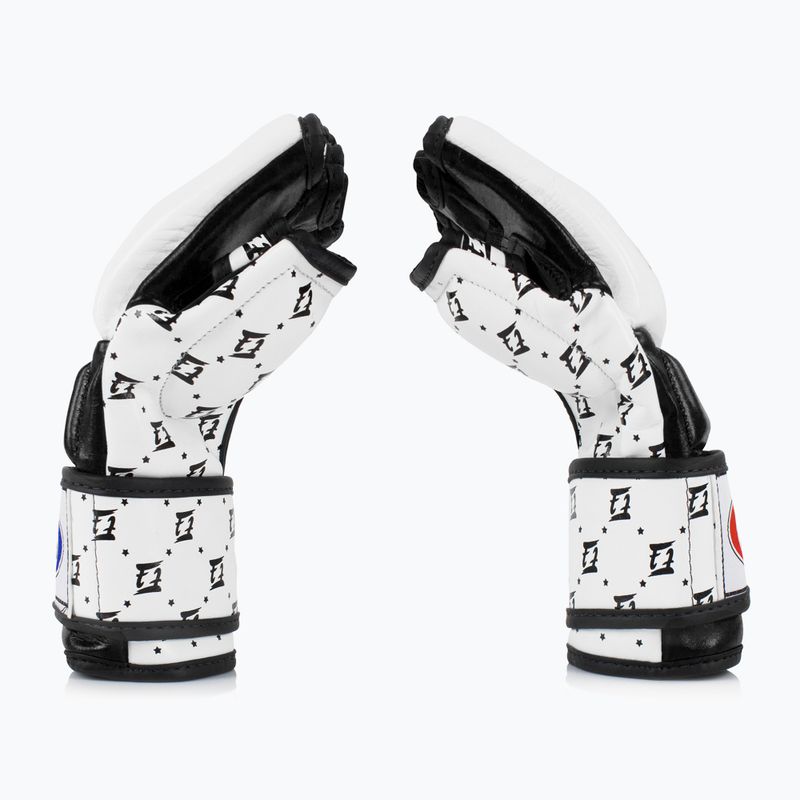 Guanti da grappling Fairtex Super Sparring bianco/nero 3