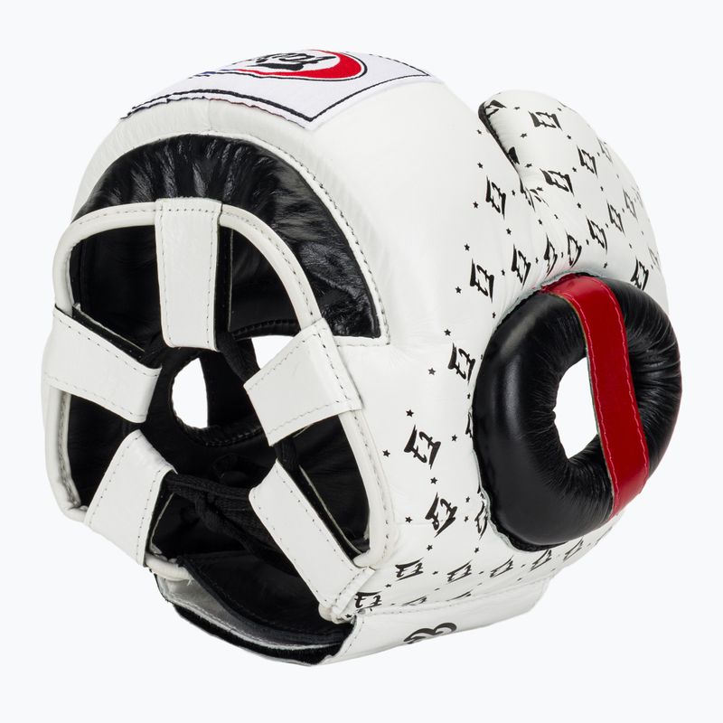 Casco da boxe Fairtex Super Sparring bianco/nero 6
