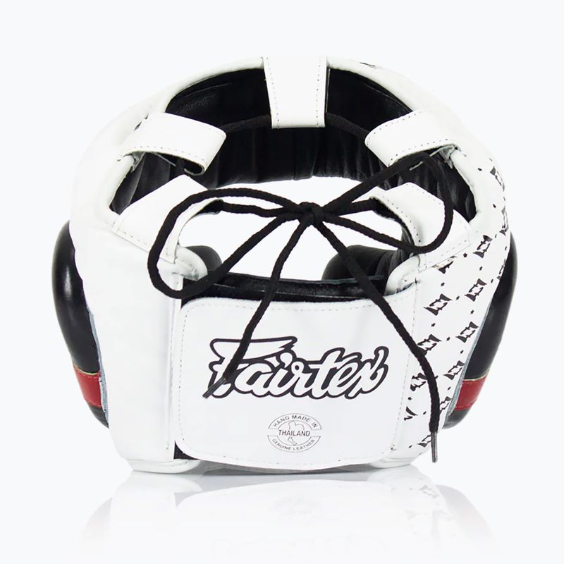 Casco da boxe Fairtex Super Sparring bianco/nero 2