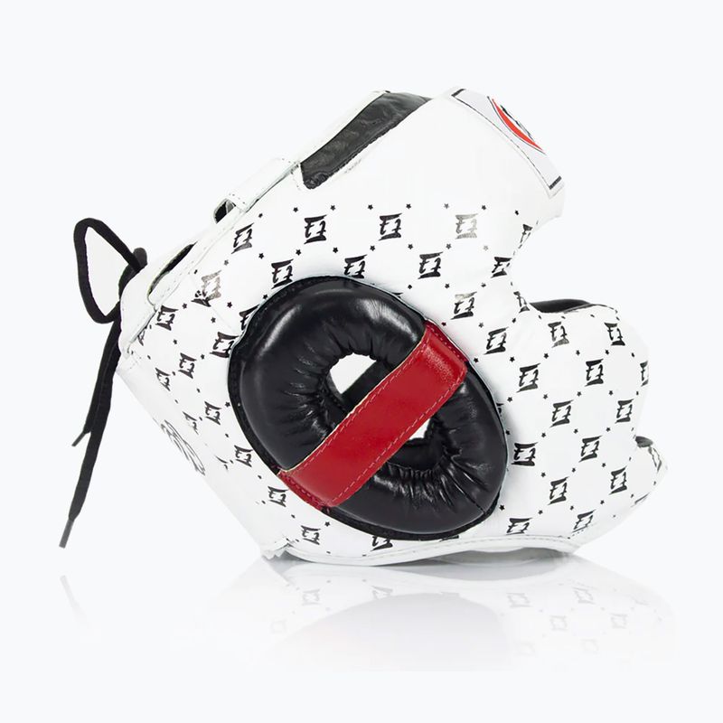 Casco da boxe Fairtex Super Sparring bianco/nero 3