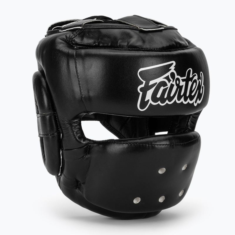 Casco da boxe Fairtex Full Face Protector nero