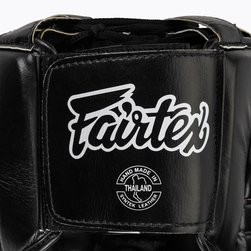 Casco da boxe Fairtex Full Face Protector nero 5