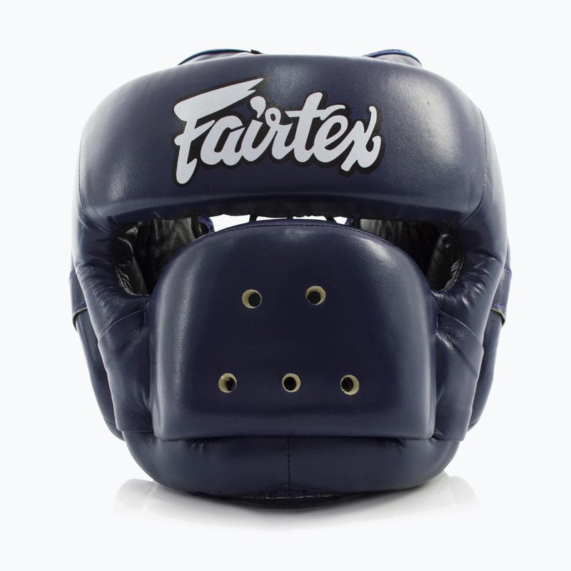 Casco da boxe Fairtex Full Face Protector blu 2