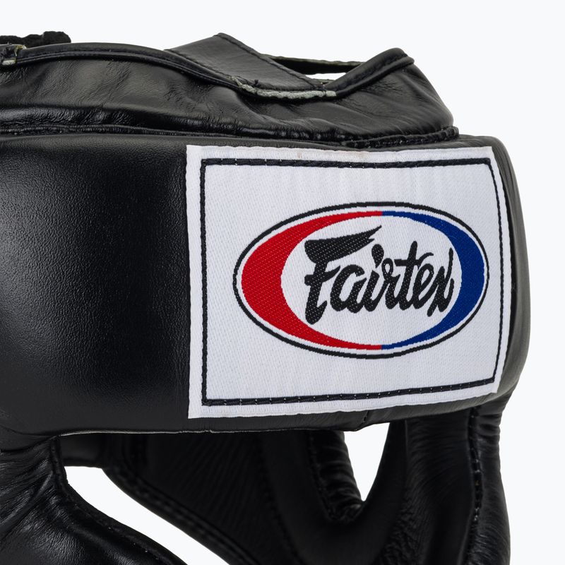 Casco da boxe Fairtex Full Coverage Style nero 4
