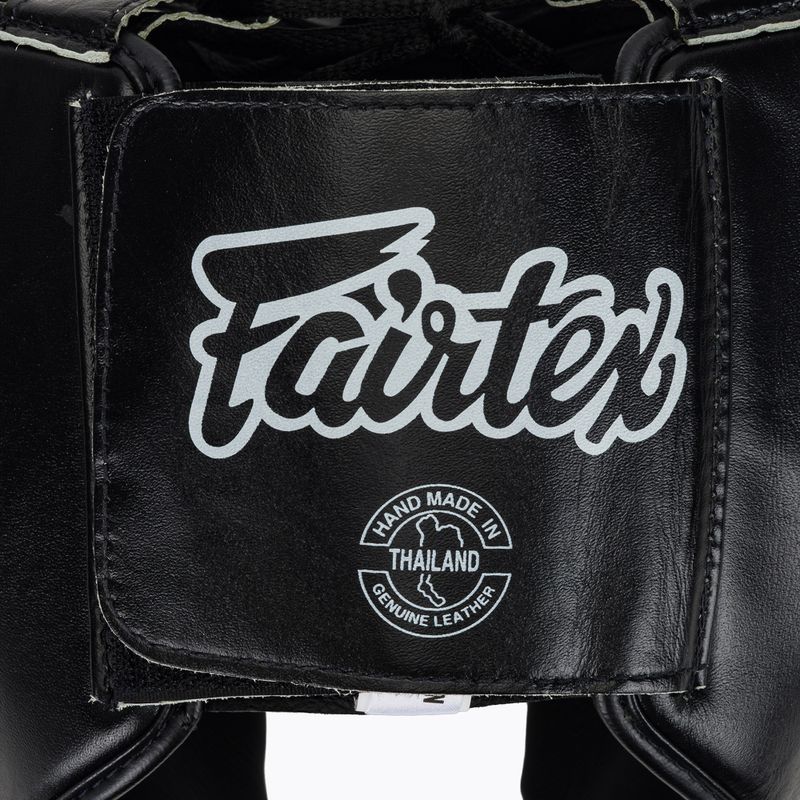 Casco da boxe Fairtex Full Coverage Style nero 5