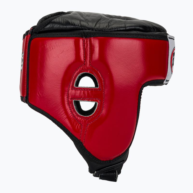Casco da competizione Fairtex Muay Thai & Kickboxing rosso 2