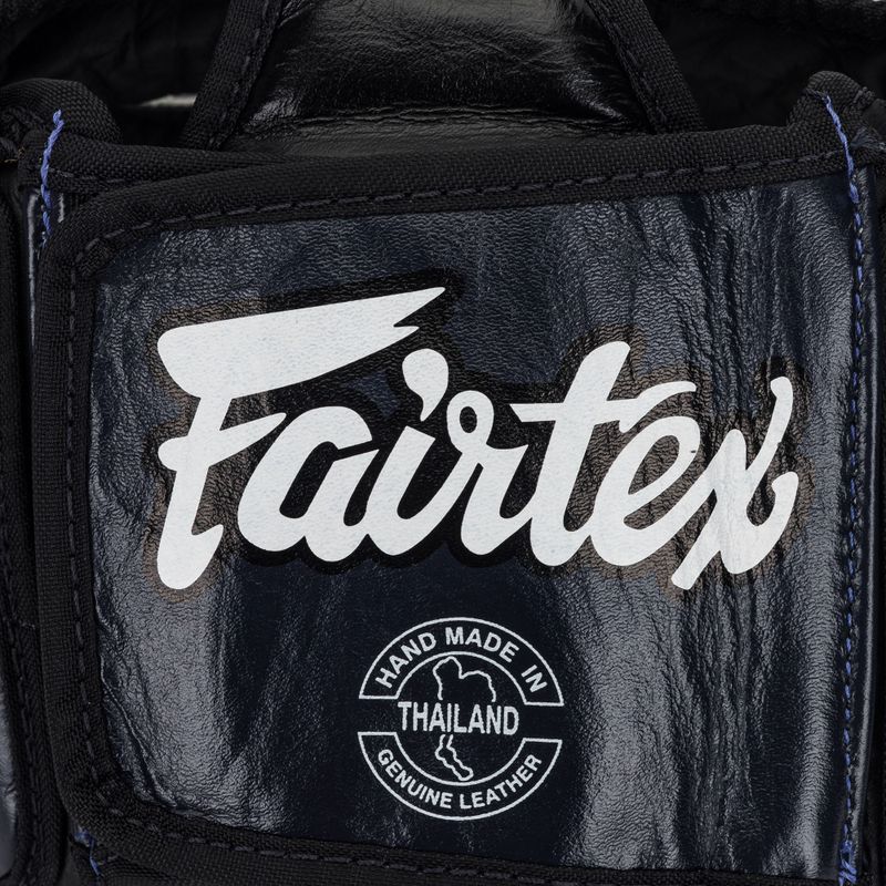 Casco da competizione Fairtex Muay Thai & Kickboxing blu 5