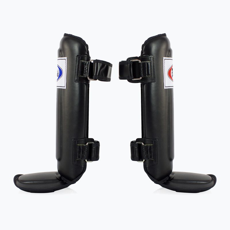 Fairtex In-Step Protezioni tibia a doppia imbottitura nero 3