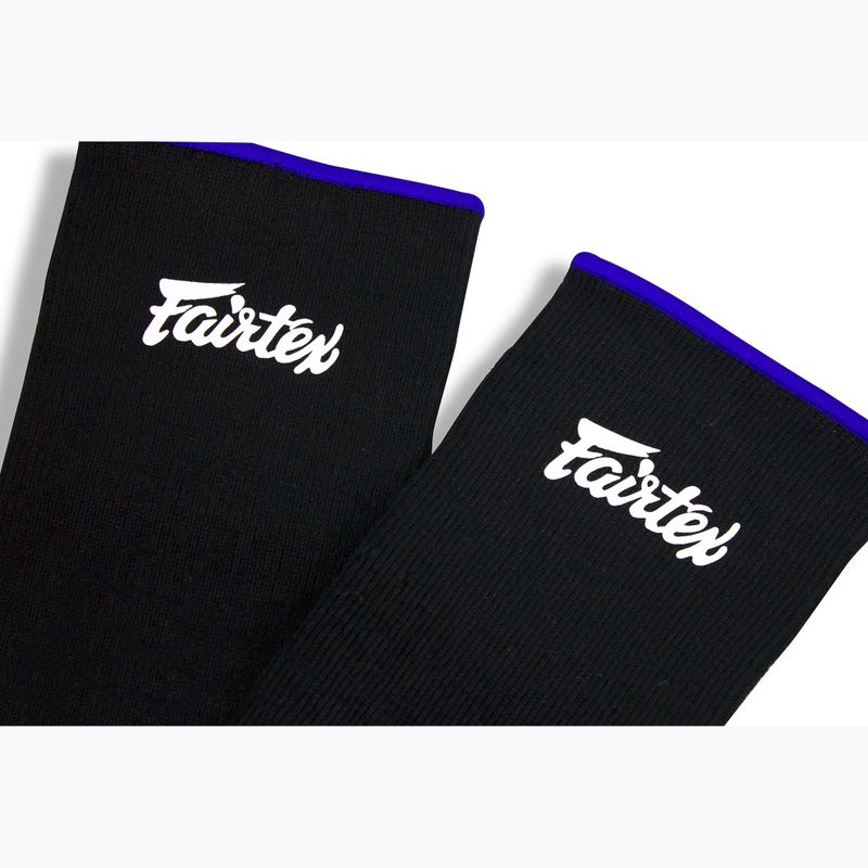 Protezioni per la caviglia Fairtex Ankle Support nero/blu 2
