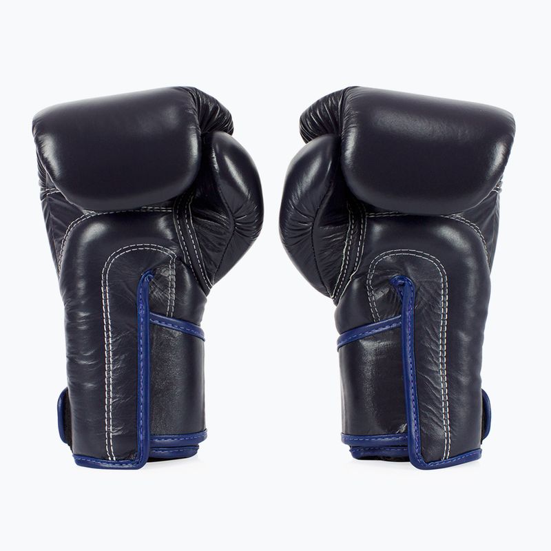 Guantoni da boxe Fairtex Stylish Angular Sparring - Pollice bloccato blu 2