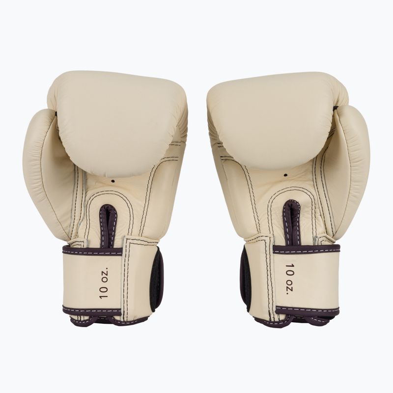 Guantoni da boxe in vera pelle Fairtex kaki 3