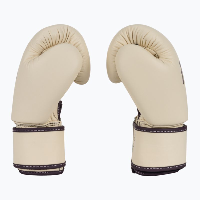 Guantoni da boxe in vera pelle Fairtex kaki 4