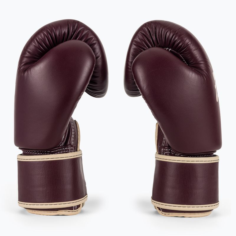 Guantoni da boxe in vera pelle Fairtex marrone 4