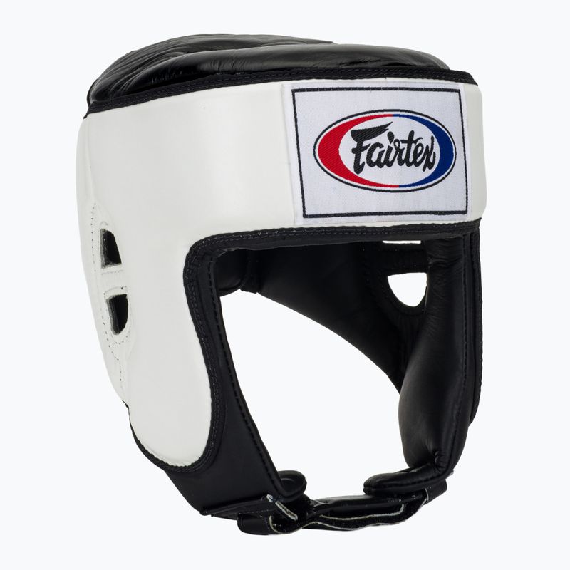 Casco da boxe Fairtex Muay Thai & Kickboxing Competition bianco