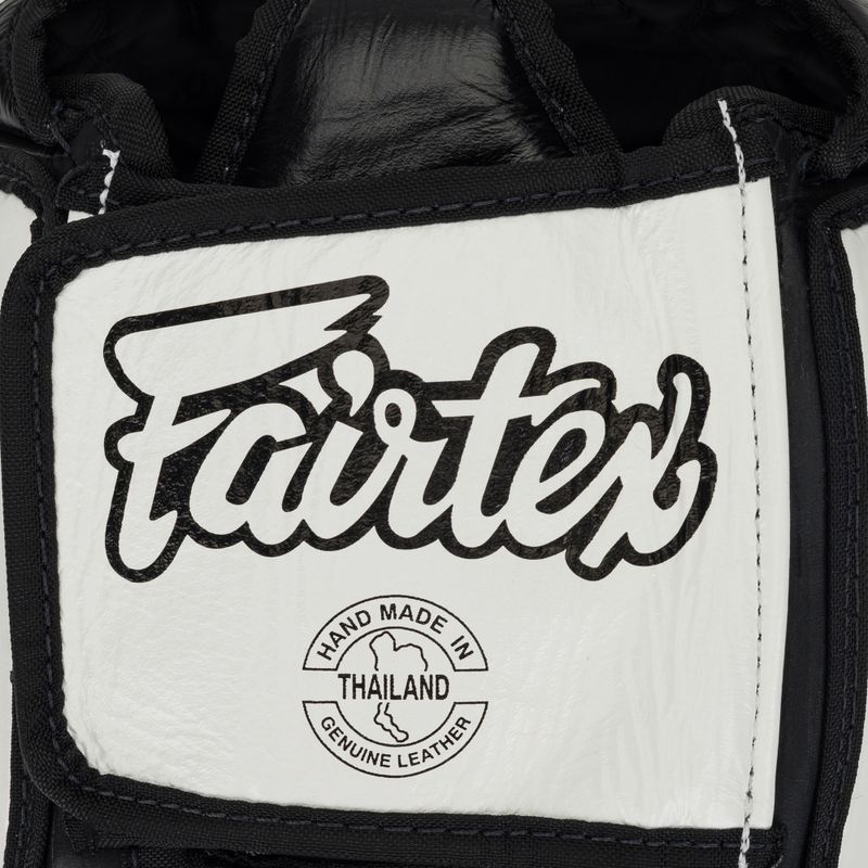 Casco da boxe Fairtex Muay Thai & Kickboxing Competition bianco 5