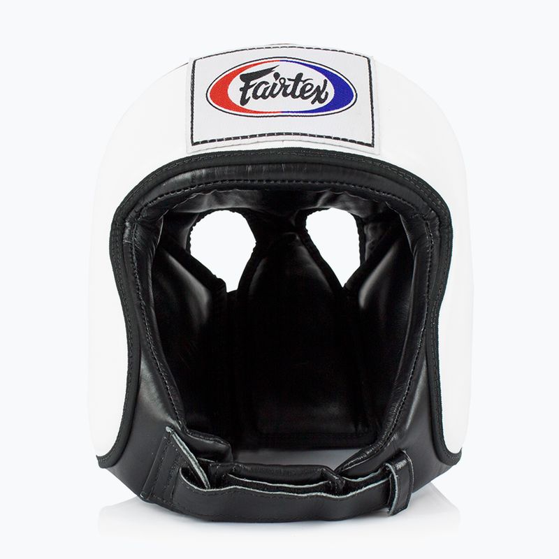 Casco da boxe Fairtex Muay Thai & Kickboxing Competition bianco 2