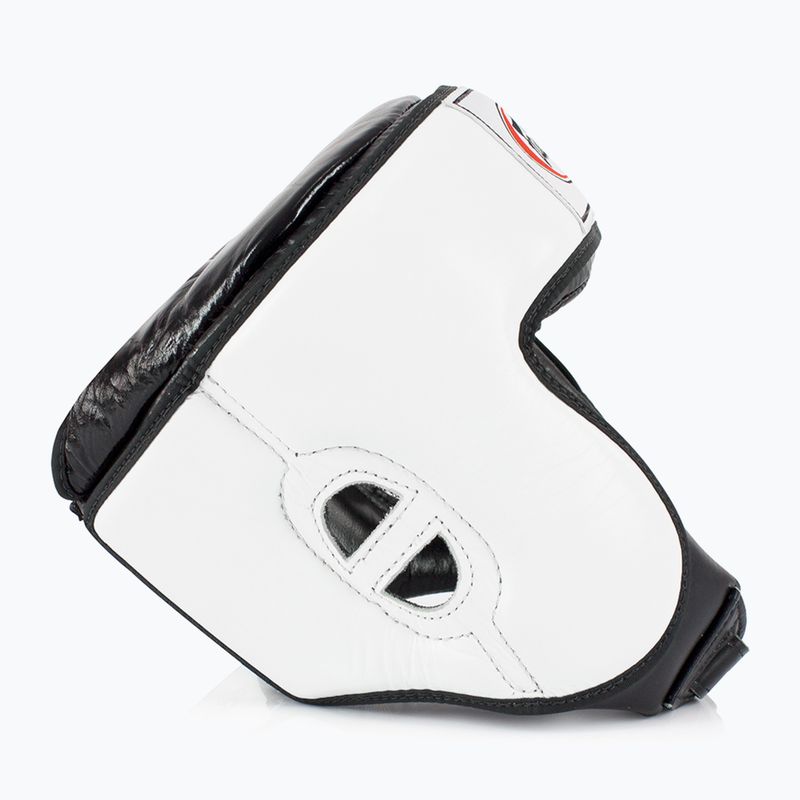 Casco da boxe Fairtex Muay Thai & Kickboxing Competition bianco 3