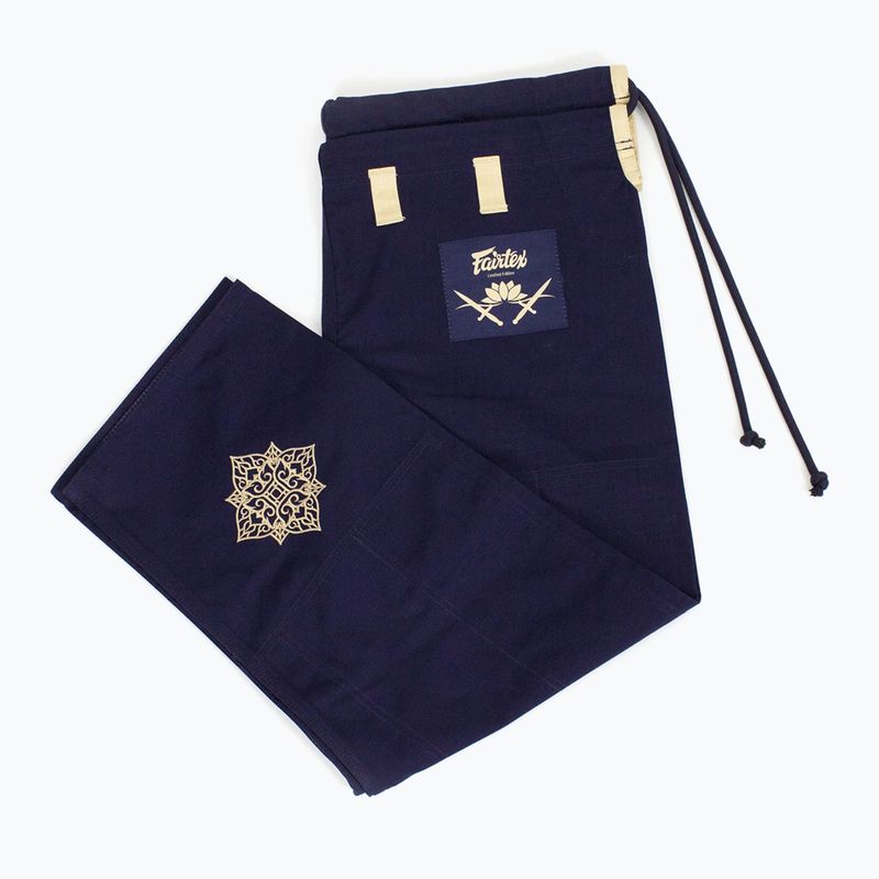 GI per jiu-jitsu brasiliano Fairtex 'Matchanu' blu navy 8