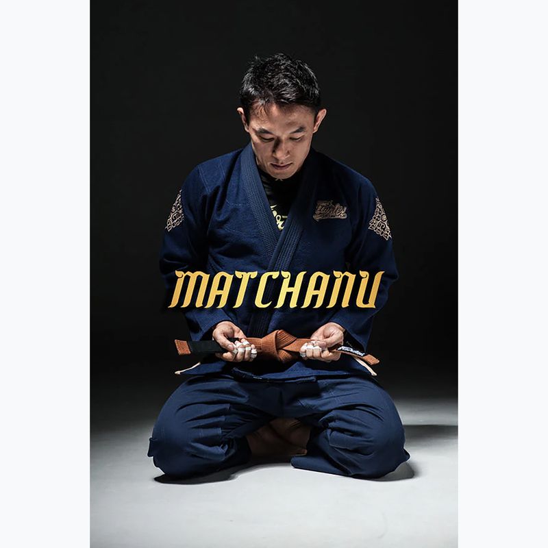 GI per jiu-jitsu brasiliano Fairtex 'Matchanu' blu navy 12