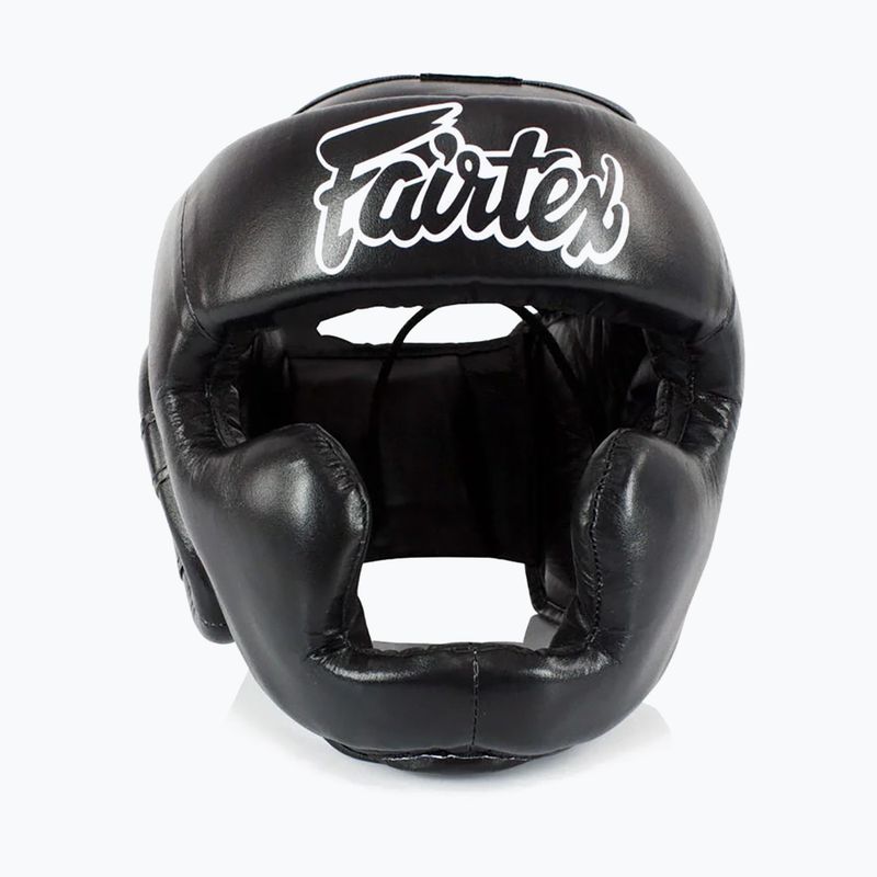 Paratesta Fairtex per casco da boxe per bambini nero 2