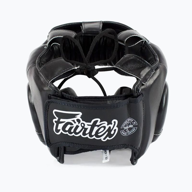 Paratesta Fairtex per casco da boxe per bambini nero 3
