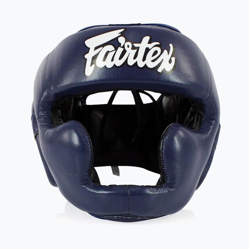 Fairtex Headguard for Kids casco da boxe blu 2