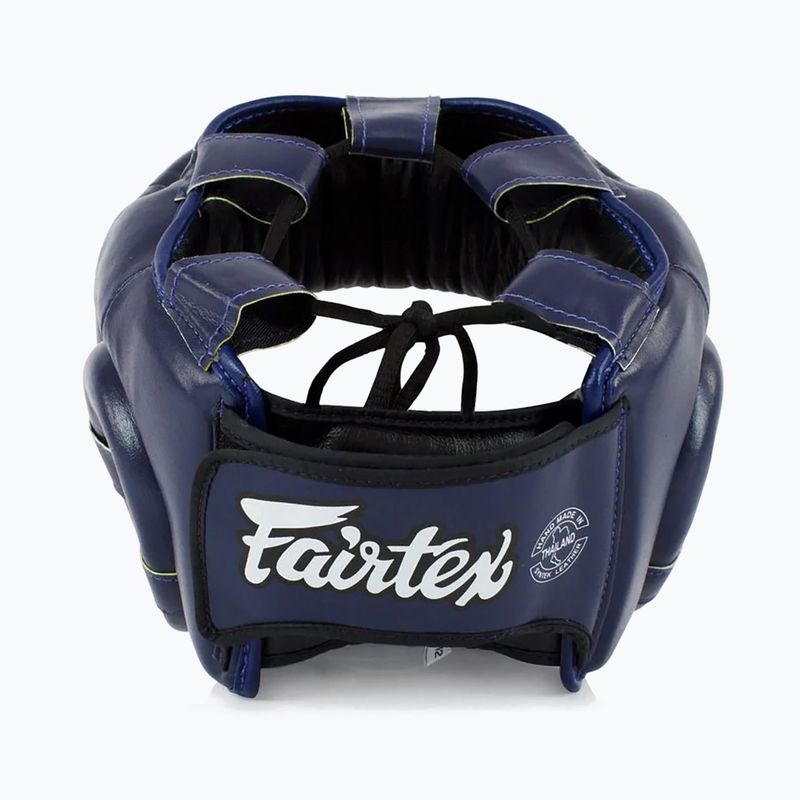 Fairtex Headguard for Kids casco da boxe blu 3