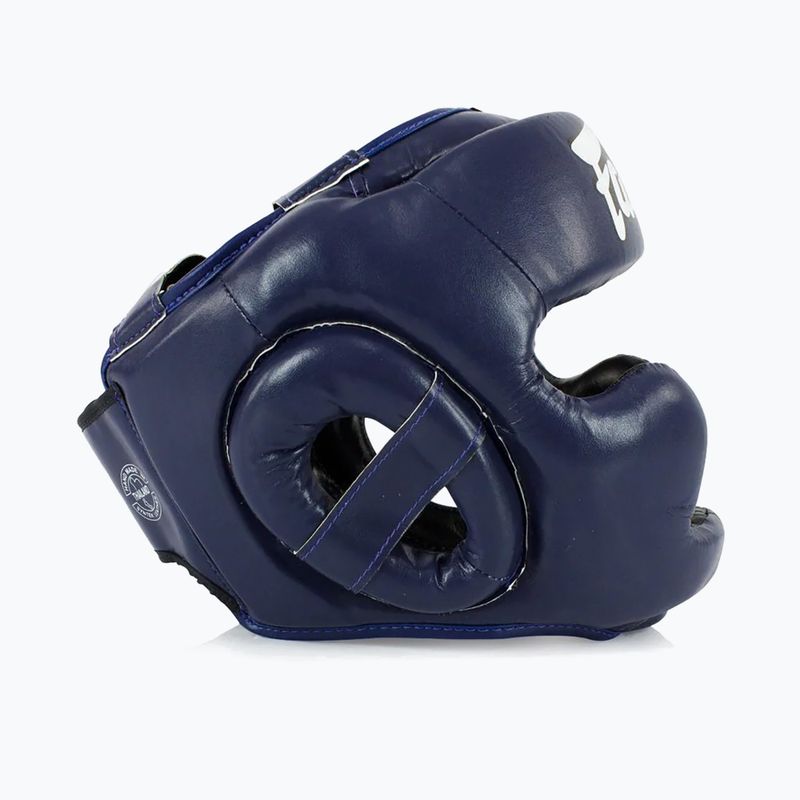 Fairtex Headguard for Kids casco da boxe blu 4