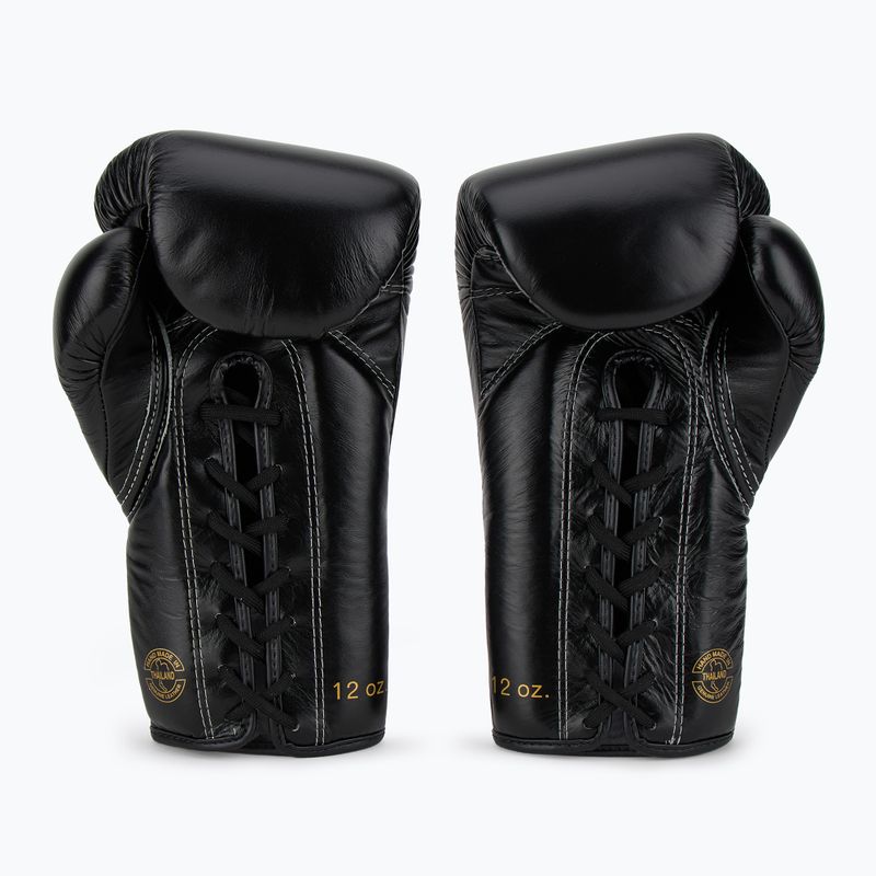 Guanti da boxe Fairtex Glory Competition Lace Up nero 3