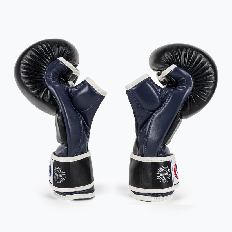Guanti da grappling Fairtex Super Sparring nero/blu 4