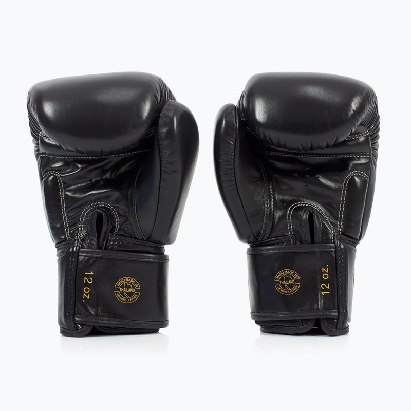 Guanti da boxe Fairtex Deluxe Tight-Fit neri 2