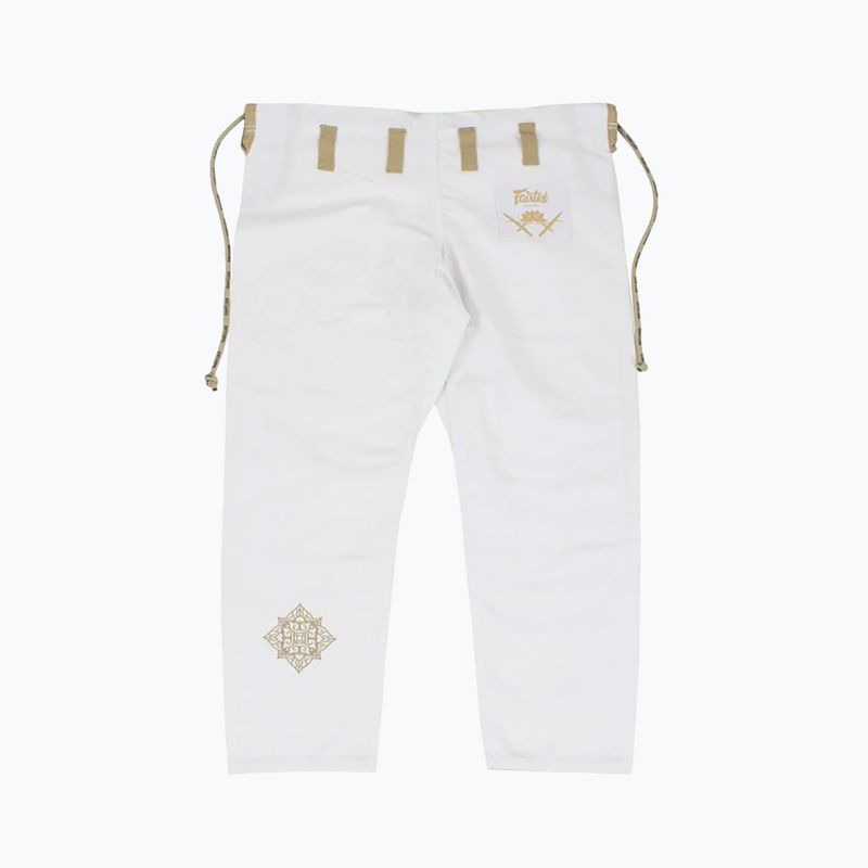 GI a Fairtex Brazilian jiu-jitsu 'Matchanu' bianco 5