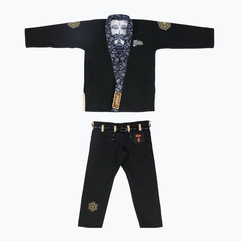 GI per Fairtex Brazilian jiu-jitsu 'Treeburam' nero