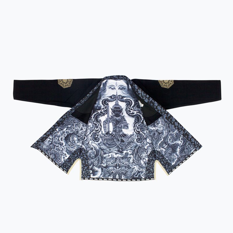 GI per Fairtex Brazilian jiu-jitsu 'Treeburam' nero 3