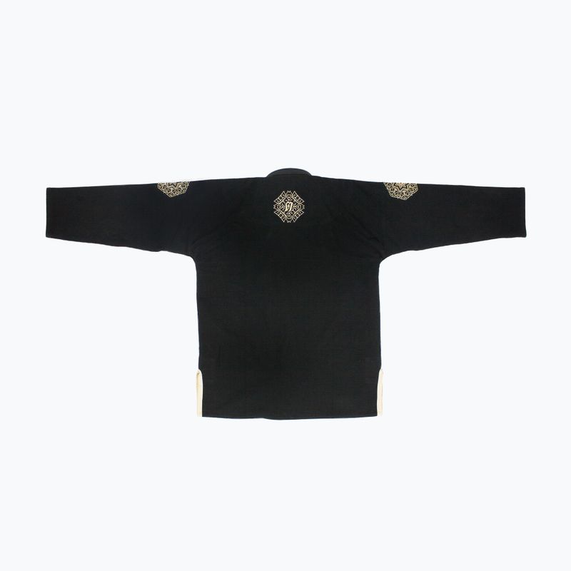 GI per il jiu-jitsu brasiliano Fairtex 'Treeburam' Limited Edition nero 4