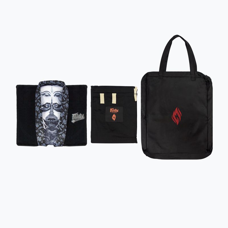 GI per il jiu-jitsu brasiliano Fairtex 'Treeburam' Limited Edition nero 8