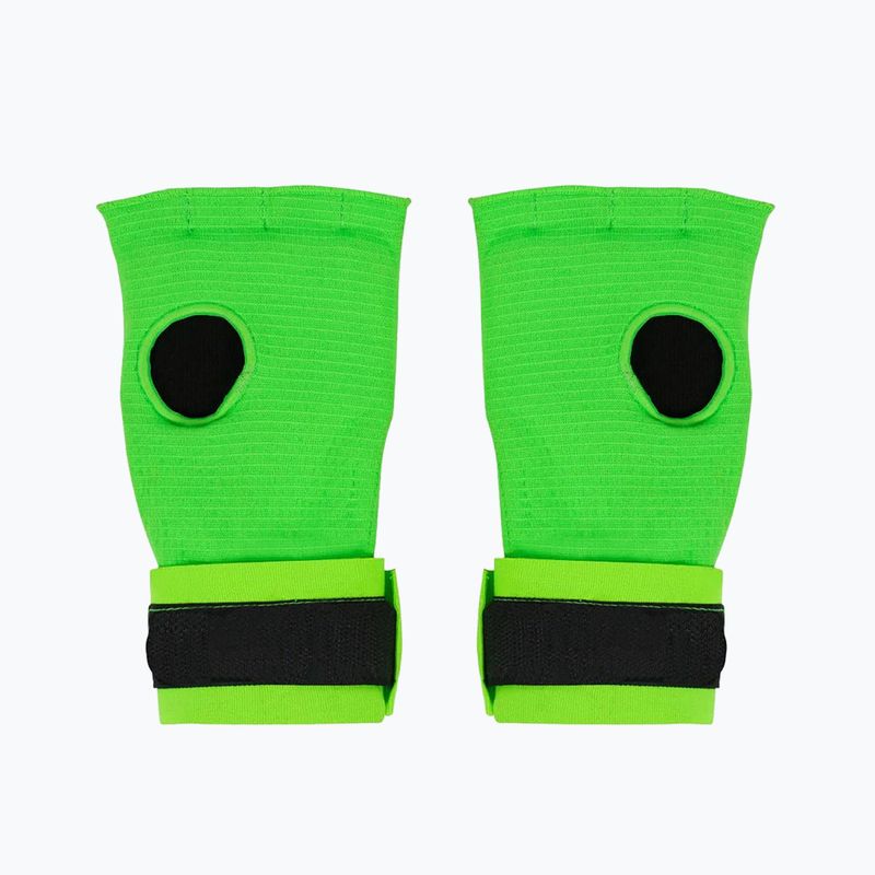 Guanti interni verdi Fairtex Quick Wraps 2