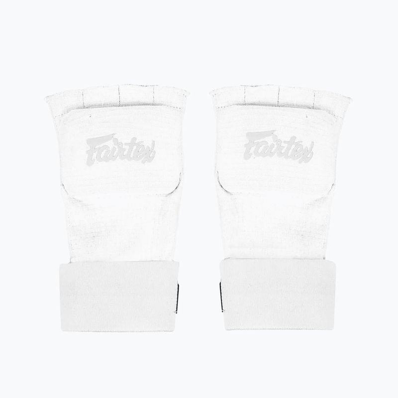 Fairtex Quick Wraps guanti interni da boxe bianchi